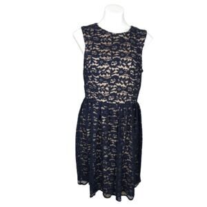 NWT ivy + blu Sleeveless Lace Dress Size 12